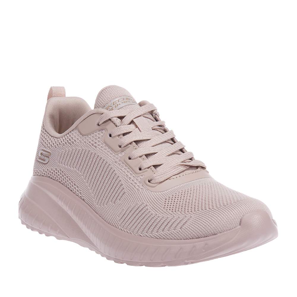 SKECHERS BOBS SQUAD CHAOS-FACE OFF 117209-NUDE