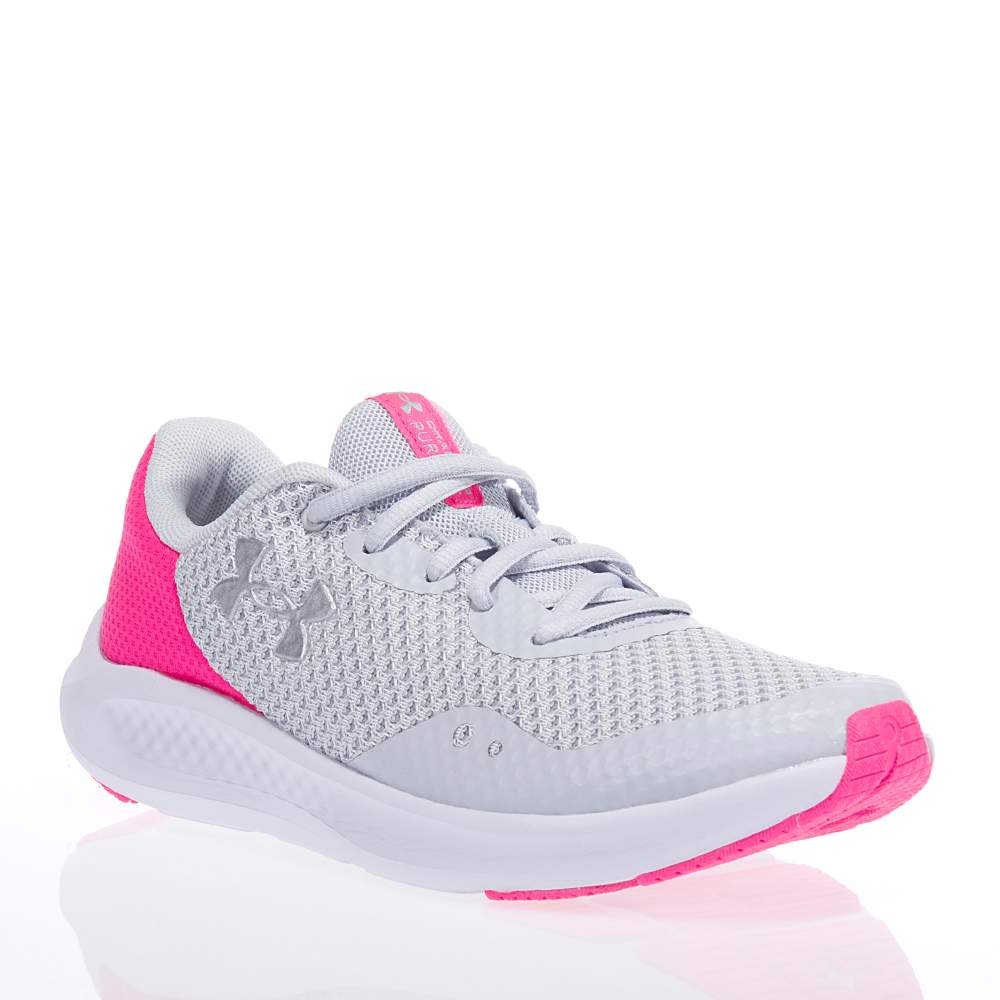UNDER ARMOUR GGS CHARGED PURSUIT 3 3025011-100 ΓΚΡΙ