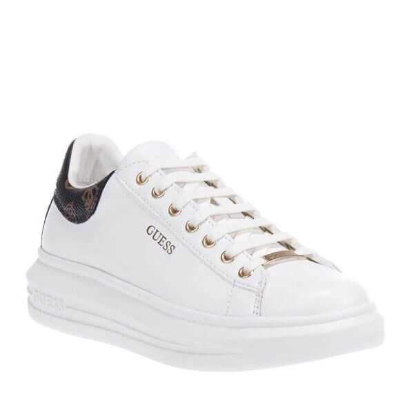 GUESS VIBO FL7RNOFAL12 ΛΕΥΚΑ SNEAKERS