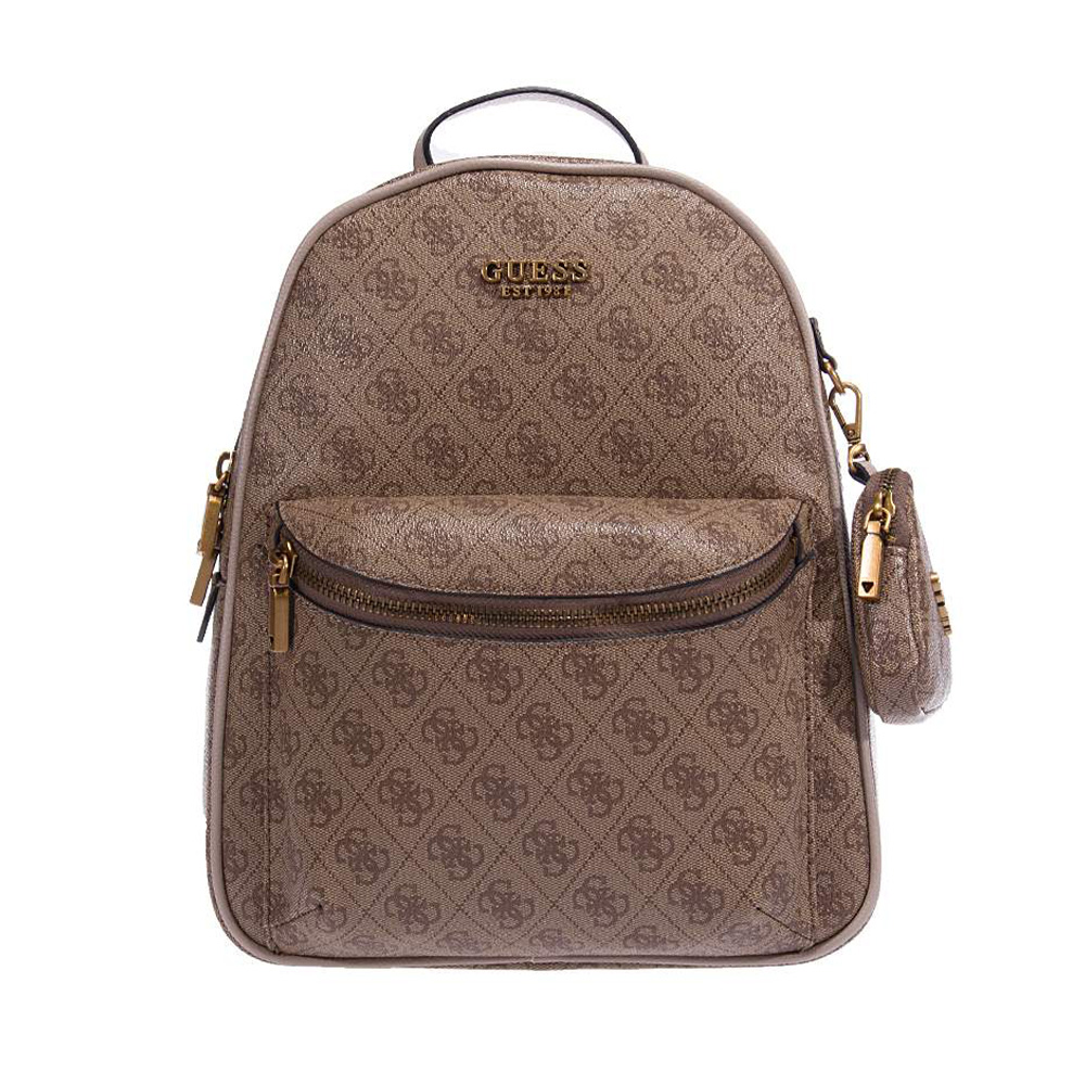 GUESS HOUSE PARTY HWSB8686330 LARGE BACKPACK BEIGE