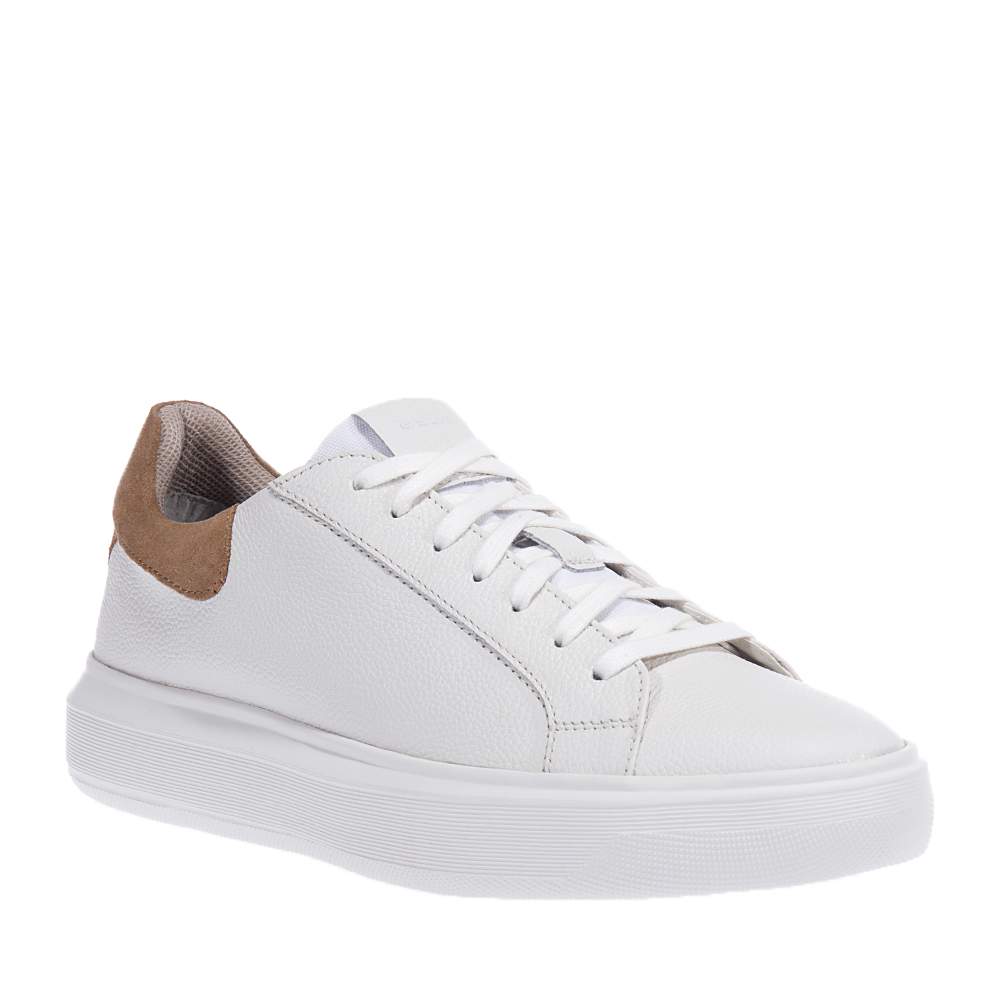 GEOX DEIVEN WHITE SNEAKERS | Topshoes.gr