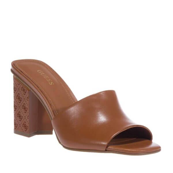 GUESS FL6YELLEA03 ΔΕΡΜΑΤΙΝΑ MULES ΤΑΜΠΑ