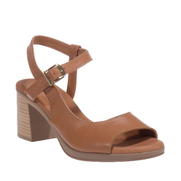 RAGAZZA 0760 CAMEL LEATHER SANDALS