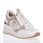 TAMARIS 23703-20 ΛΕΥΚΑ SNEAKERS ΜΕ ΠΛΑΤΦΟΡΜΑ