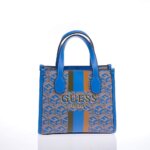 GUESS SILVANA MINI HWSC8665770 ΤΣΑΝΤΑ ΧΕΙΡΟΣ ΓΑΛΑΖΙΟ