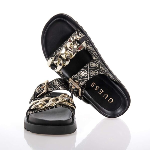 GUESS FATEMA ΓΥΝΑΙΚΕΙΑ ΜΑΥΡΑ SLIDES