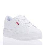 LEVIS TAMPA VTAM0011S ΛΕΥΚΑ ΔΙΠΑΤΑ SNEAKERS