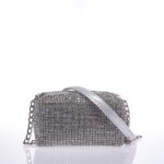 MENBUR 85226-0009 ΑΣΗΜΙ STRASS ΤΣΑΝΤΑΚΙ