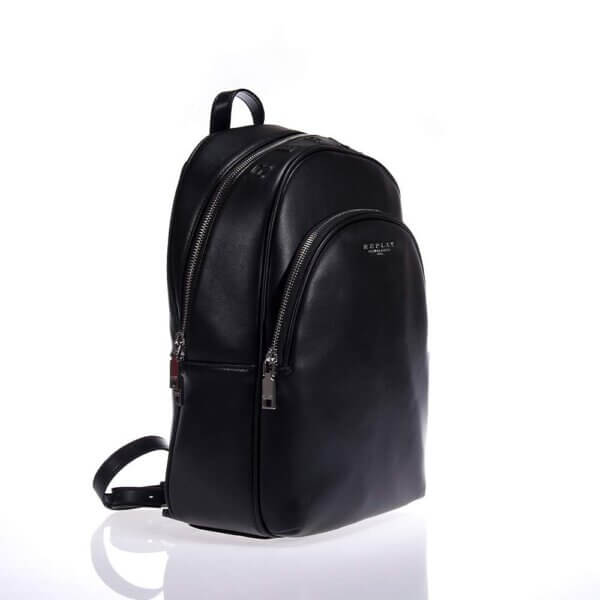 REPLAY FW3440-000-A0363B-098 BACKPACK ΜΑΥΡΟ