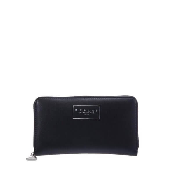 REPLAY FW5315-000-A0362B-098 WALLET BLACK