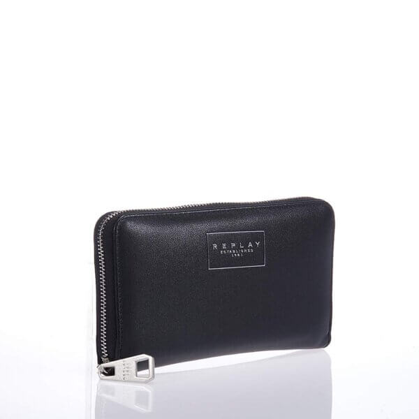 REPLAY FW5315-000-A0362B-098 WALLET BLACK