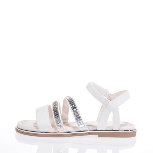 MAYORAL 43449 WHITE SANDALS WITH VELCRO