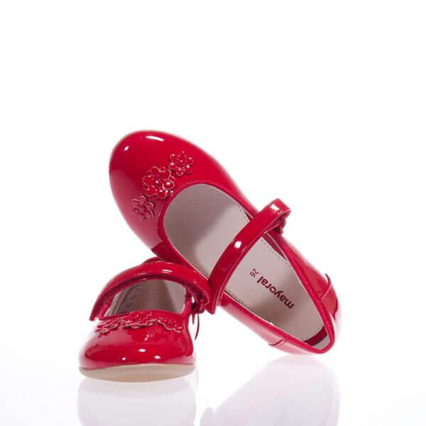 MAYORAL 43433 RED SINGLE BALLERINAS