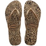 HAVAIANAS SLIM ANIMALS 4103352-9877 ΧΡΥΣΟ