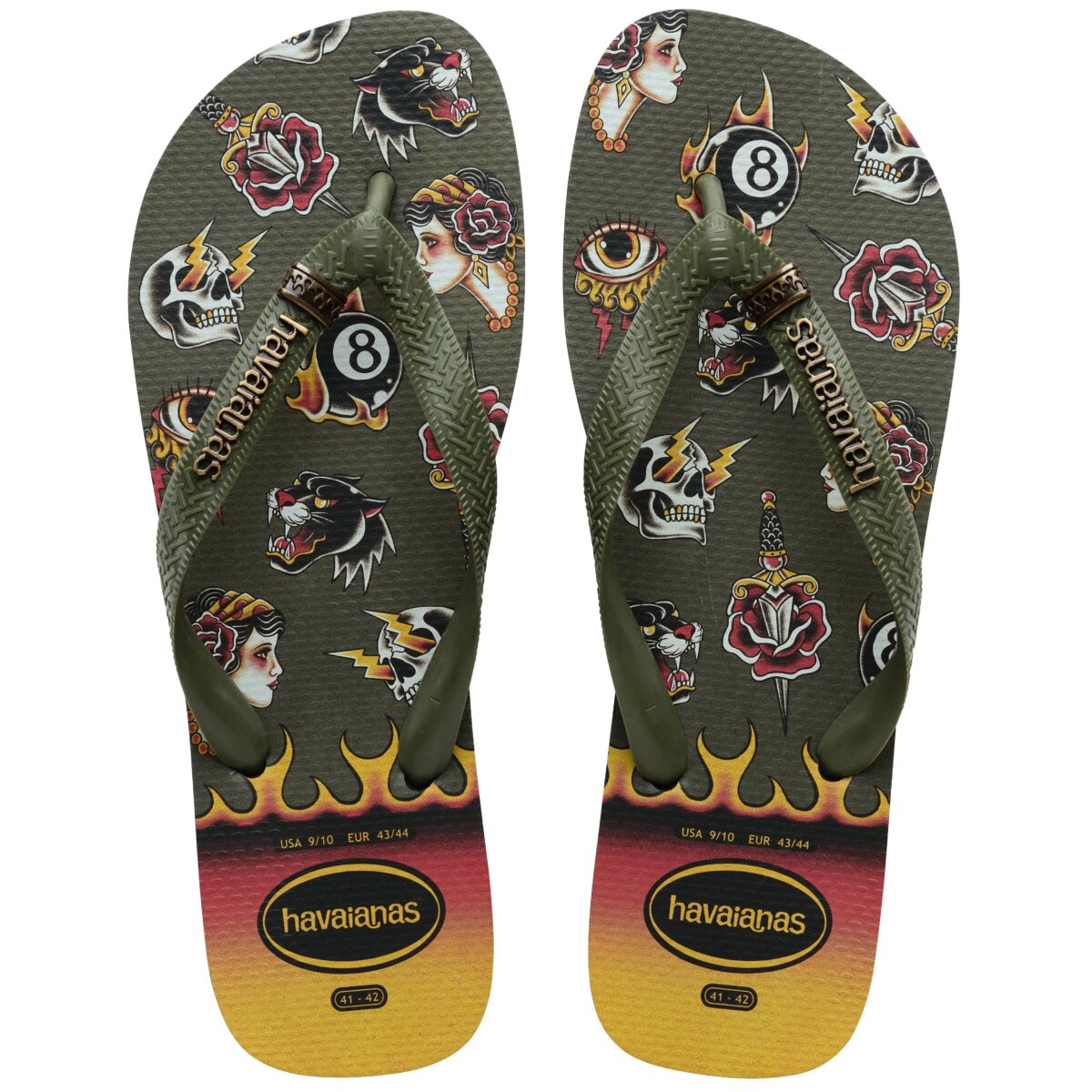 HAVAIANAS TOP TRIBO 4144505-1293 ΧΑΚΙ
