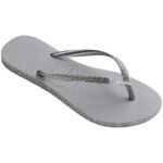 HAVAIANAS SLIM SPARKLE II 4146937-3498 ICE GREY