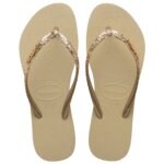 HAVAIANAS SLIM GLITTER II 4146975-0154 ΧΡΥΣΟ