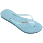 HAVAIANAS SLIM GLITTER FLOURISH 4147122-1671 ΓΑΛΑΖΙΟ