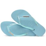 HAVAIANAS SLIM GLITTER FLOURISH 4147122-1671 ΓΑΛΑΖΙΟ