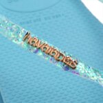 HAVAIANAS SLIM GLITTER FLOURISH 4147122-1671 ΓΑΛΑΖΙΟ