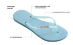 HAVAIANAS SLIM GLITTER FLOURISH 4147122-1671 ΓΑΛΑΖΙΟ