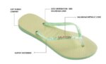 HAVAIANAS SLIM GLITTER FLOURISH 4147122-2297 ΜΟΒ