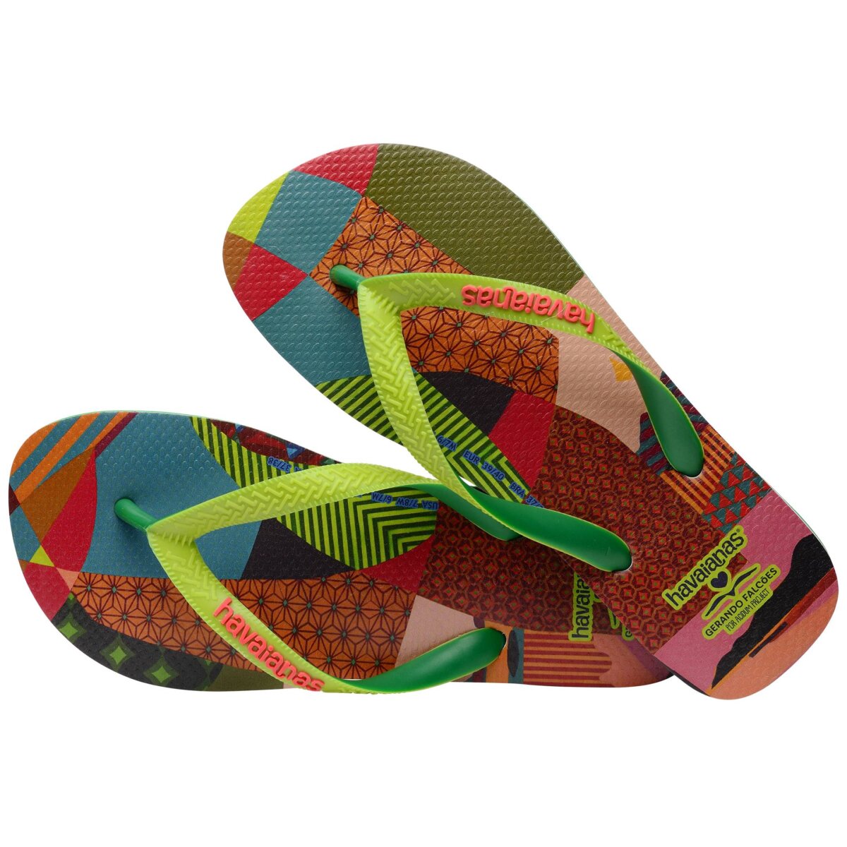 HAVAIANAS GERANDO FALCOES 4147603-2703 ΠΡΑΣΙΝΟ
