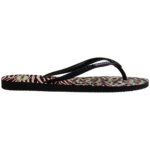 HAVAIANAS SLIM ANIMAL MIX 4147964-0006 ΜΑΥΡΟ