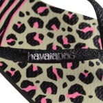 HAVAIANAS SLIM ANIMAL MIX 4147964-0006 ΜΑΥΡΟ