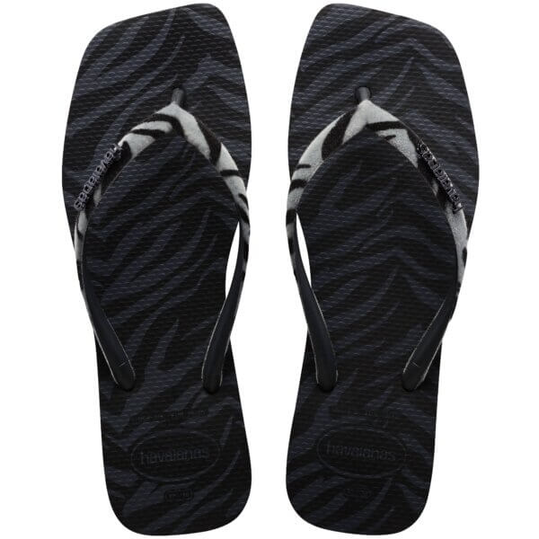 HAVAIANAS SQUARE VELVET 4148277-0090 BLACK