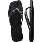 HAVAIANAS SQUARE VELVET 4148277-0090 ΜΑΥΡΟ