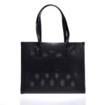 GUESS KATEY PERF TOTE HWWH8769230 ΤΣΑΝΤΑ ΜΑΥΡΗ