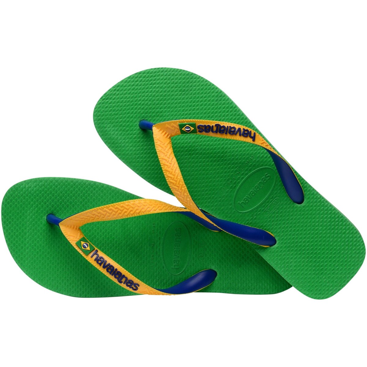 HAVAIANAS BRASIL MIX 4123206-1985 ΠΡΑΣΙΝΟ