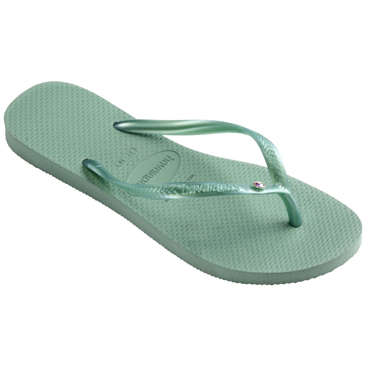 HAVAIANAS SLIM CRYSTAL SW ΙΙ 4145651-1809 CLAY