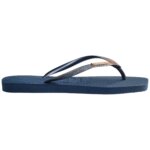 HAVAIANAS SQUARE GLITTER 4148102-0089 ΜΠΛΕ