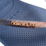 HAVAIANAS SQUARE GLITTER 4148102-0089 ΜΠΛΕ
