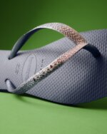 HAVAIANAS SQUARE GLITTER 4148102-0089 ΜΠΛΕ