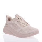 SKECHERS BOBS SQUAD CHAOS-FACE OFF 117209-NUDE