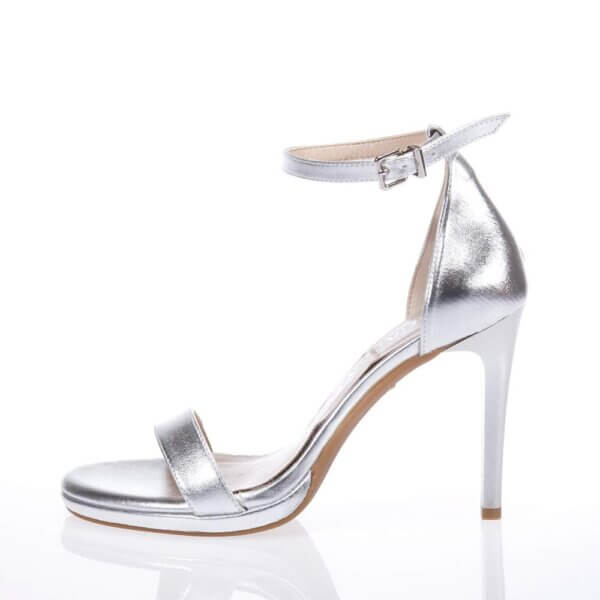 RAGAZZA 0937 LEATHER SANDALS SILVER