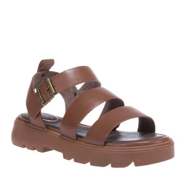 TAMARIS COMFORT 88704-20 BLACK LEATHER SANDALS