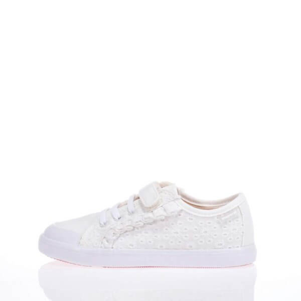 MAYORAL 45423 WHITE CANVAS SNEAKERS
