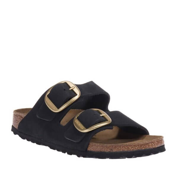 BIRKENSTOCK ARIZONA BIG BUCKLE 1023290 ΜΑΥΡΑ SLIDES