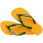 HAVAIANAS BRASIL LOGO 4110850-1740 ΚΙΤΡΙΝΟ