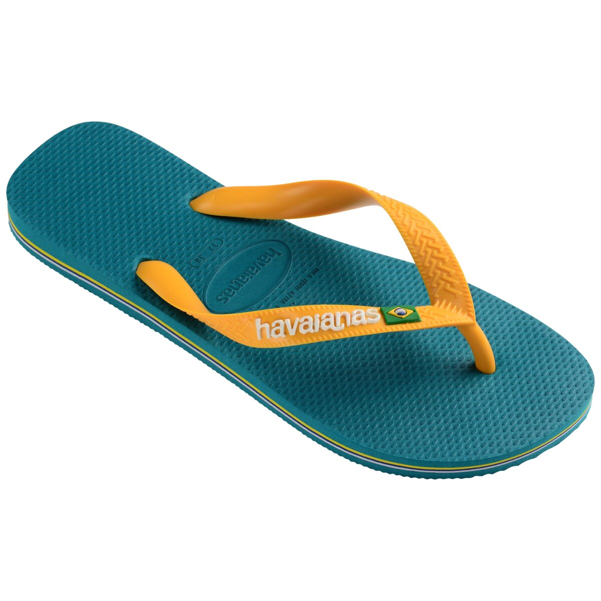 HAVAIANAS BRASIL LOGO 4110850-1832 ΠΡΑΣΙΝΟ