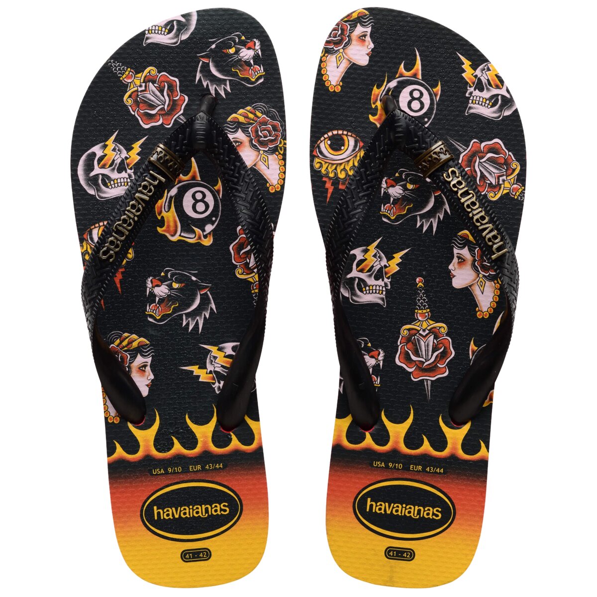 HAVAIANAS TOP TRIBO 4144505-4349 ΜΑΥΡΟ