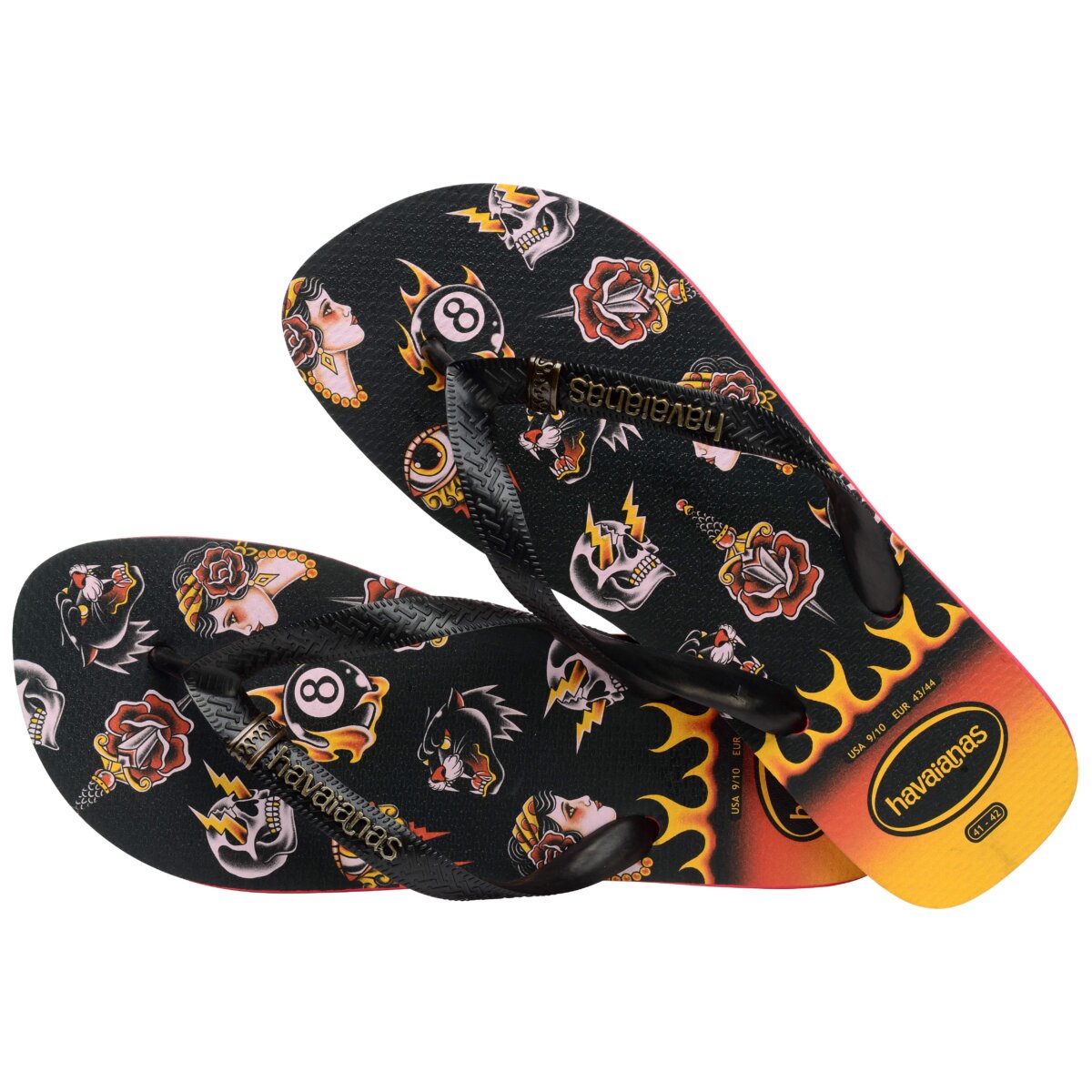 HAVAIANAS TOP TRIBO 4144505-4349 ΜΑΥΡΟ