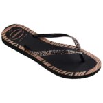 HAVAIANAS SLIM ANIMALS FASHION 4147966-0090 ΜΑΥΡΟ