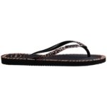 HAVAIANAS SLIM ANIMALS FASHION 4147966-0090 ΜΑΥΡΟ