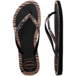 HAVAIANAS SLIM ANIMALS FASHION 4147966-0090 ΜΑΥΡΟ