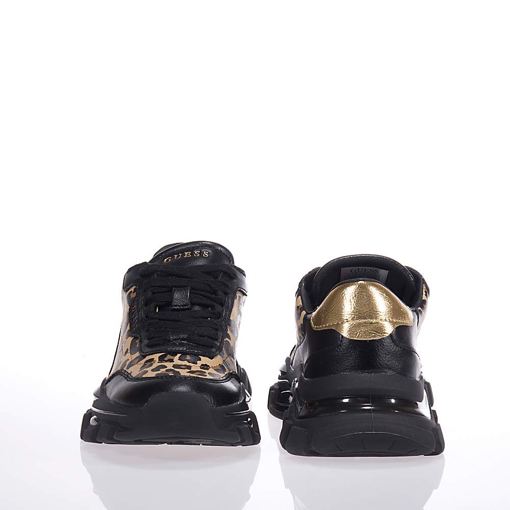 GUESS MASSEL FL7MSSLEA12 LEOPARD SNEAKERS Topshoes.gr